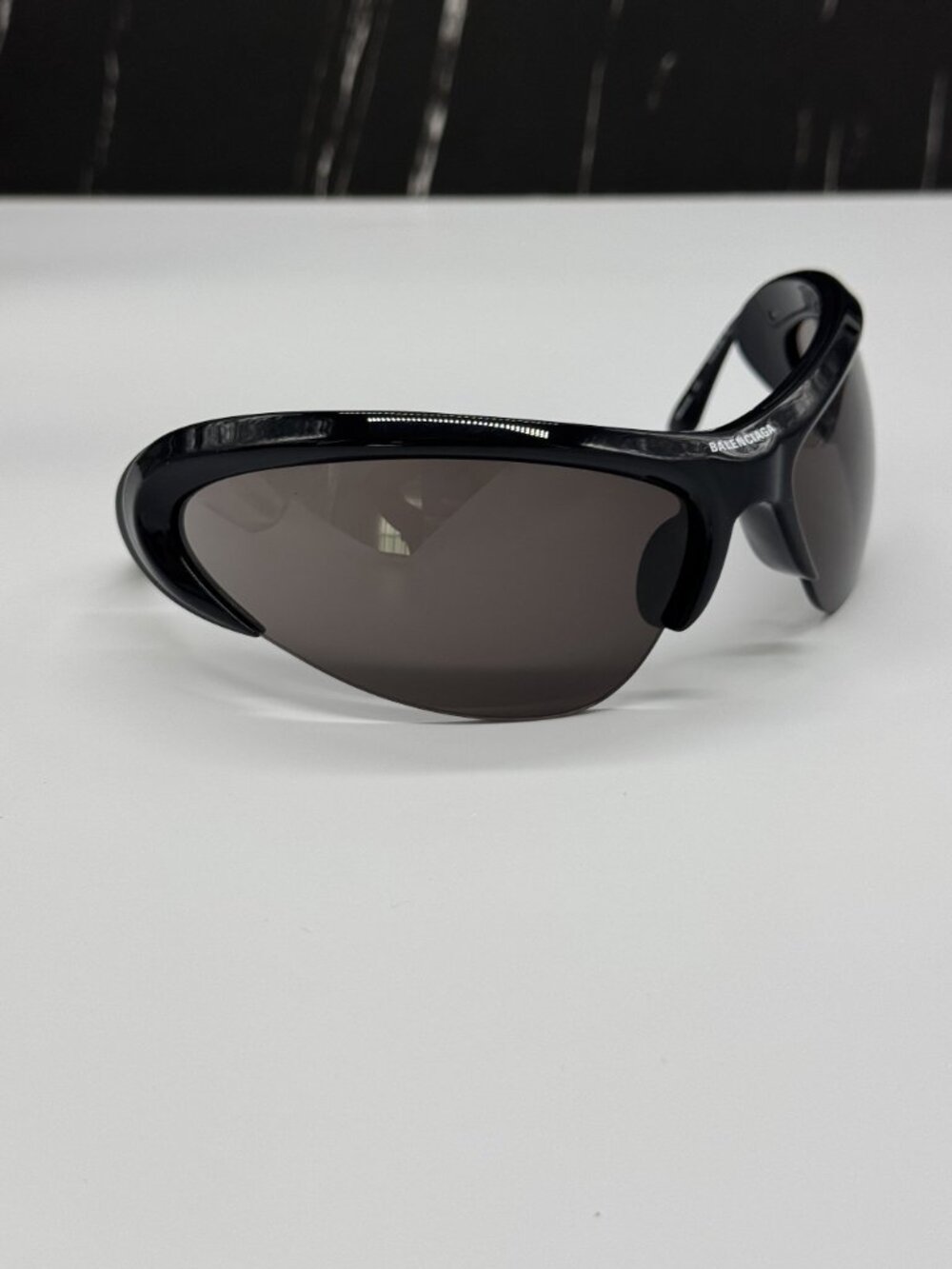 NEW BALENCIAGA BB0232S 001 BLACK UNISEX SUNGLASSES BALENCIAGA EYEWEAR - Picture 10 of 16
